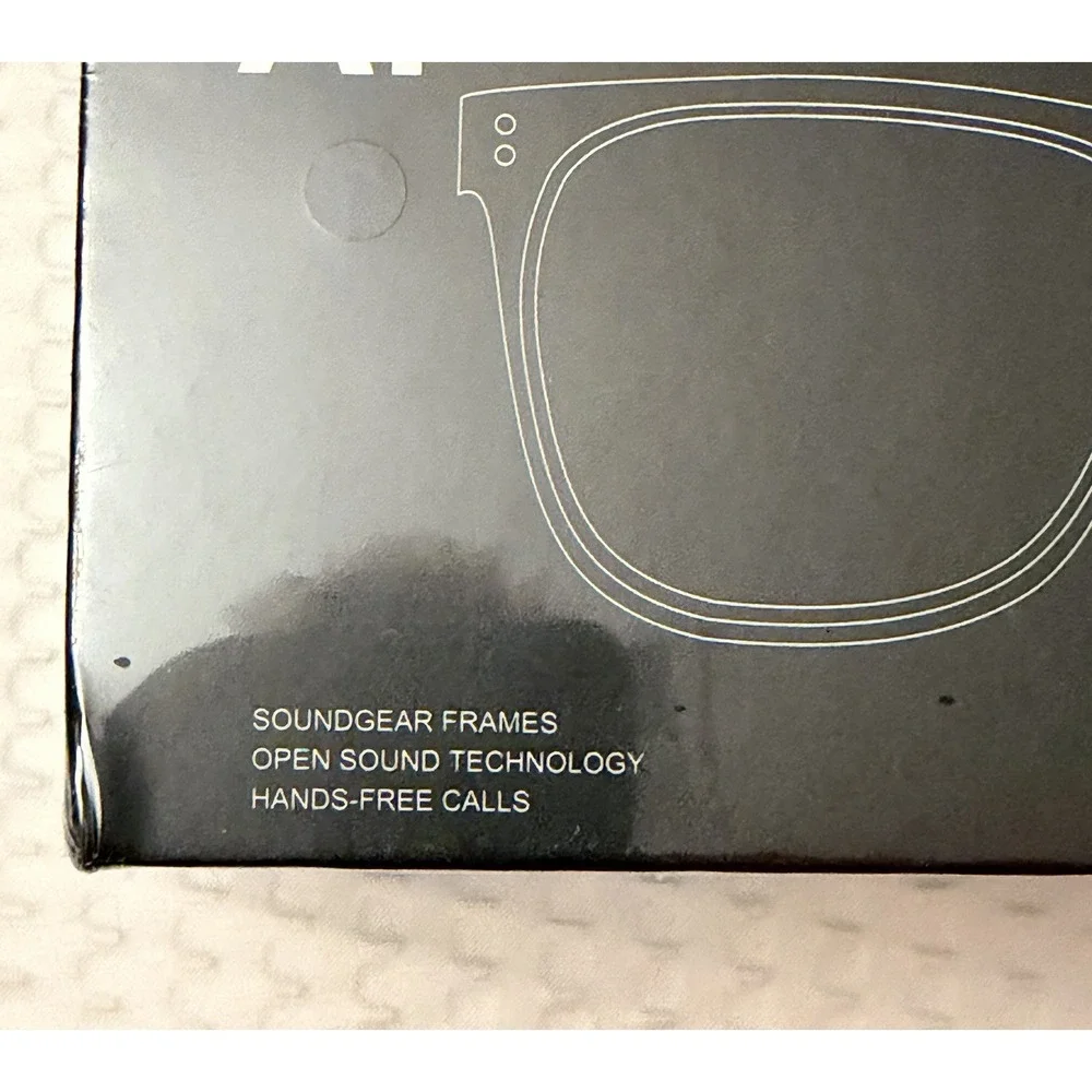AI Smart Glasses Bluetooth Square Frames Voice Control Hands-Free Calling